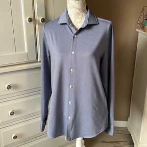 • Murano button down slim fit dress shirt, L •
